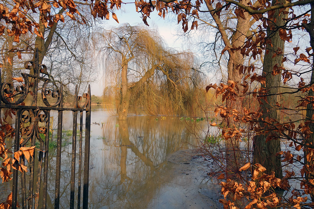 flooded gate